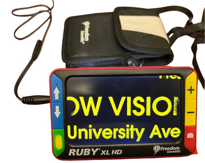 Used Ruby XL HD 5" Portable Hand Video Magnifier - The Low Vision Store
